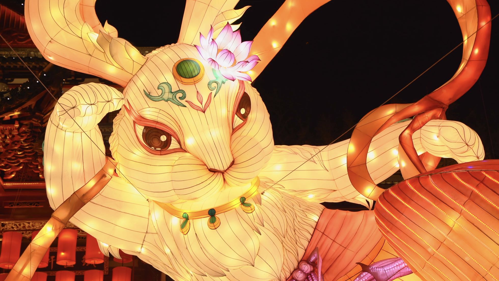 上海豫园春节花灯4K