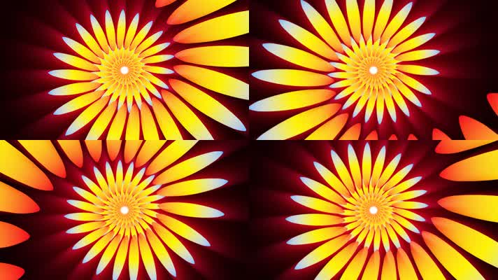 螺旋纹理变化背景循环