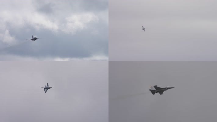【4K】F16战机