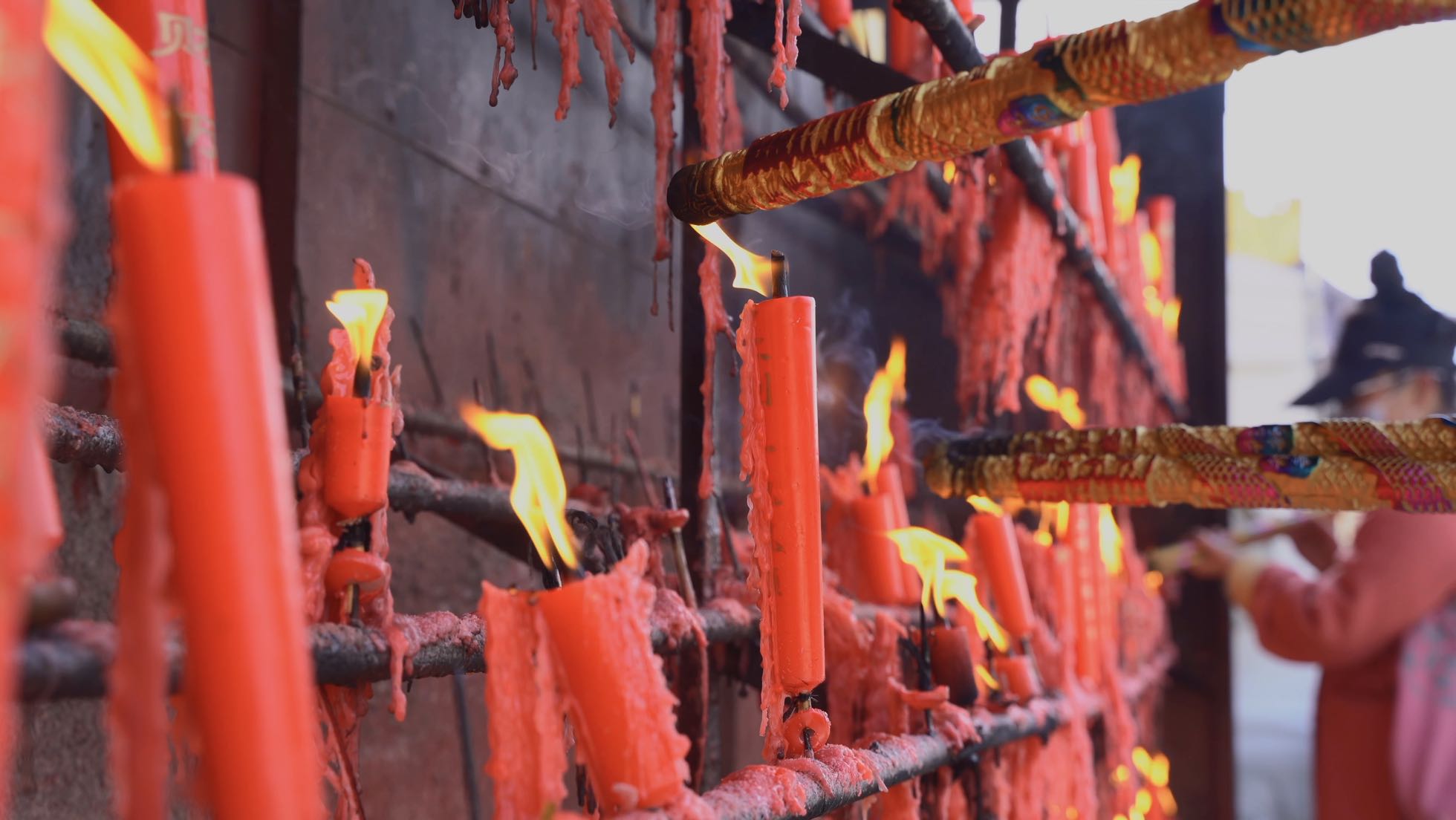 上海奉贤东海观音寺烧香拜佛4K 上海奉贤东海观音寺烧香拜佛4K