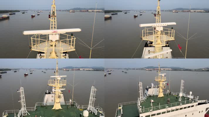 DJI_0920航拍 长江 船舶 锚地 