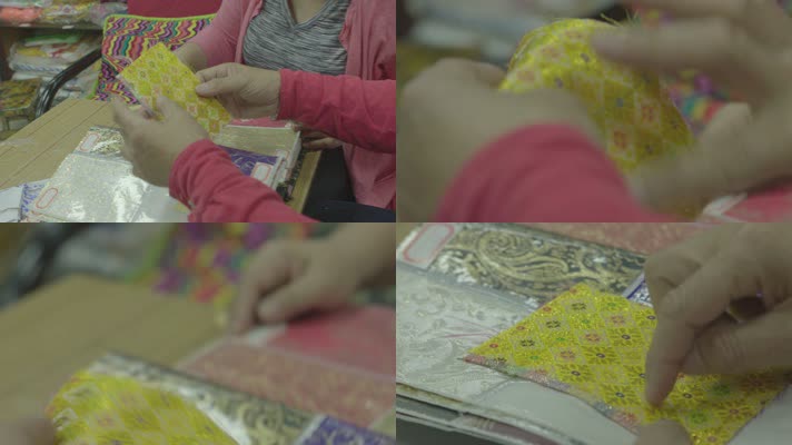 广州状元坊 布料特写