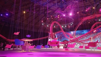 游乐场场景 发布会 秋千 游乐场场景 发布会 秋千