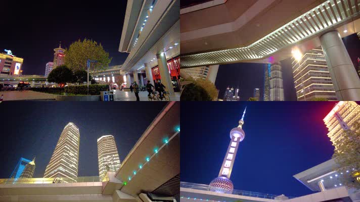 上海市浦东新区陆家嘴上海中心大厦夜景