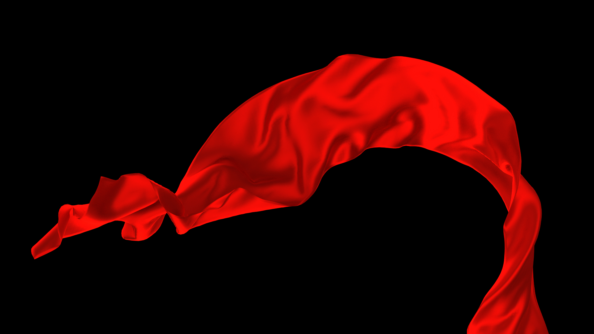 2款红绸飞舞视频素材 2款红绸飞舞视频素材