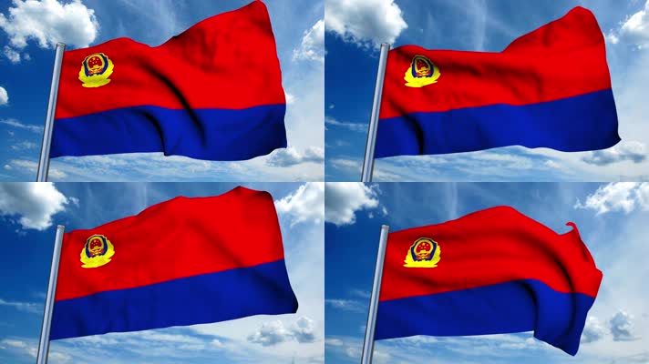 中国人民警察警旗