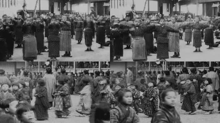 1901年日本儿童国民教育培训