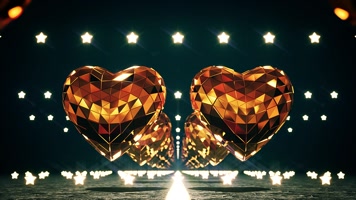 金色爱心 金色爱心