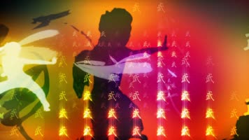 中华武术中国功夫演出舞台背景（原版）