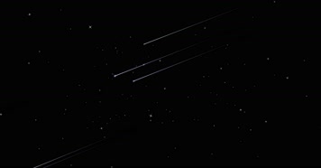 【原创】夜空流星雨粒子带通道