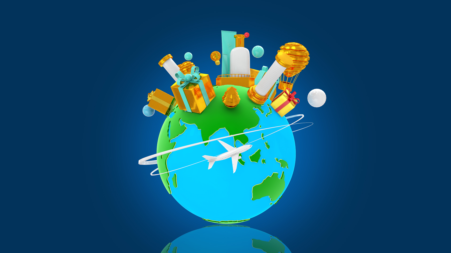 电商全球购物AE模板 电商全球购物AE模板