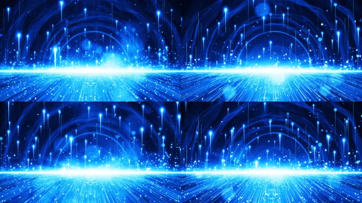 大气蓝绸粒子射线