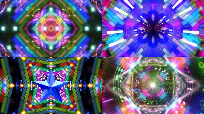 动感炫酷音频声波