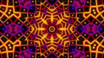 动感五星光效舞蹈