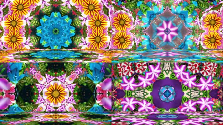 花朵万花筒