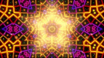 动感五星光效舞蹈