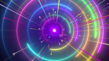 炫彩酷粒子射线