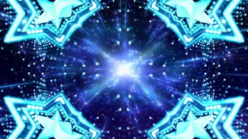 动感五星光效舞蹈