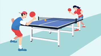 mg 人物 打乒乓球 体育运动