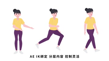 mg 人物 女人 跑步 走路 运动 讲解