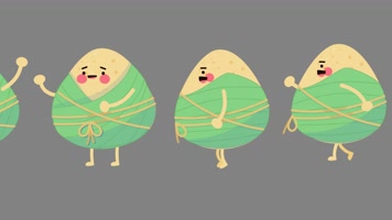 mg 人物 Q版粽子 端午节 节日