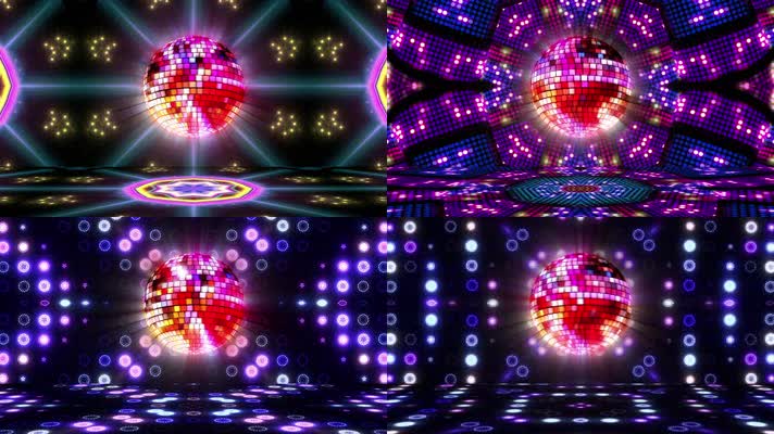 绚丽动感球灯