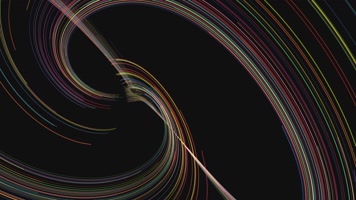 粒子光线炫彩4K