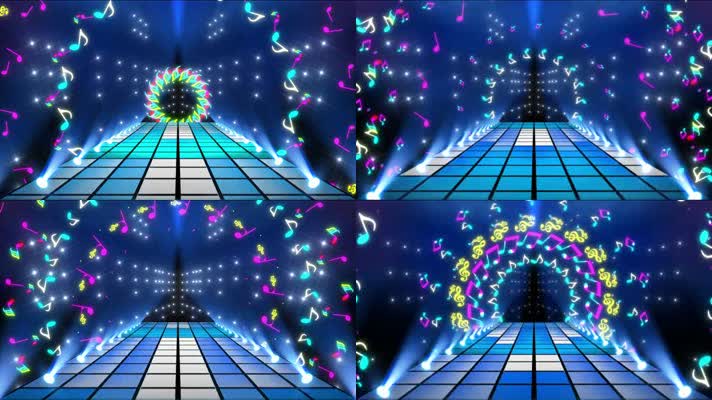 动感音符 乐队 舞蹈演出