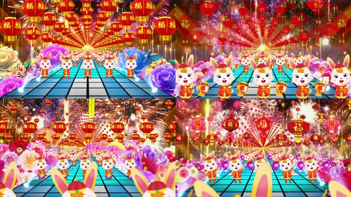 动感可爱兔子舞