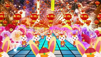 动感可爱兔子舞