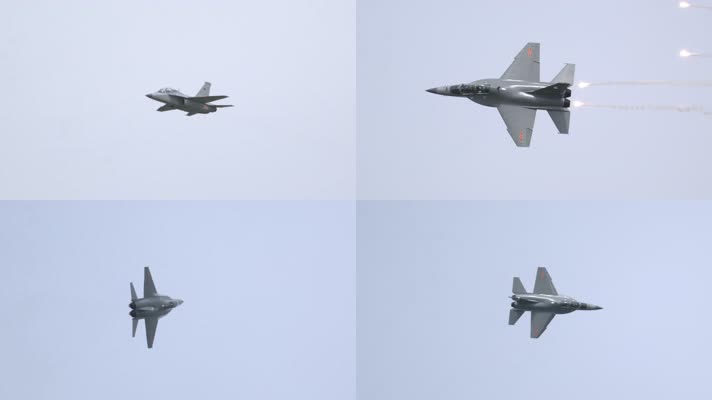 4K稳定：2022空军开放日教练10飞行表演