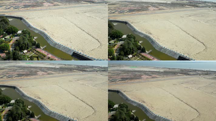 厦门翔安大嶝岛新机场填海造陆建设航拍