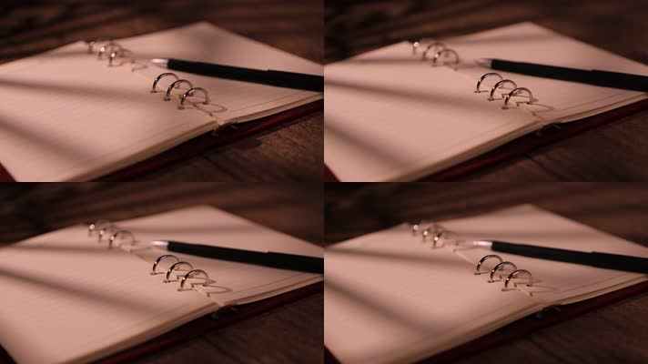 孤独的时间流逝光影