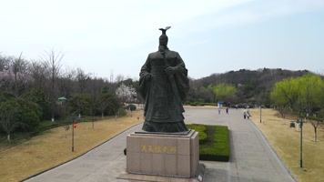 【4K60帧】徐州汉文化景区刘邦雕塑航拍 【4K60帧】徐州汉文化景区刘邦雕塑航拍