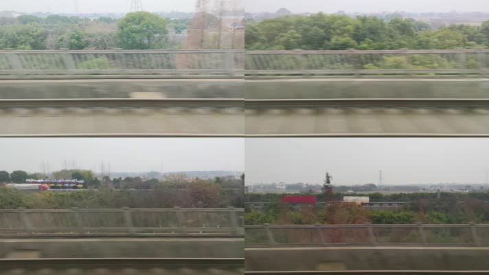 旅行旅途火车动车高铁窗外的风景49