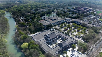 【4K60帧】扬州瘦西湖景区风光航拍