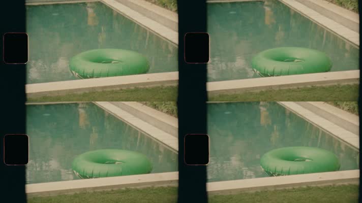 绿色游泳圈
