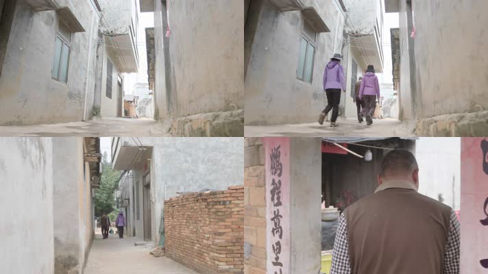 4kl1广东雷州走路多角度拍摄