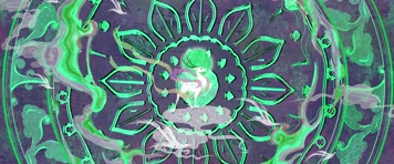 九色鹿藻井图案FF22279