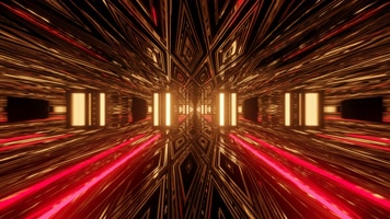 4K动感推进灯光循环