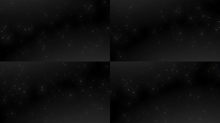 4K闪闪发光的粒子素材