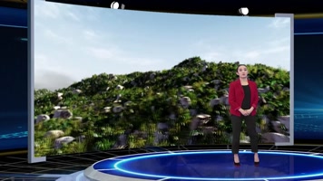 军事讲座授课发布场景演示