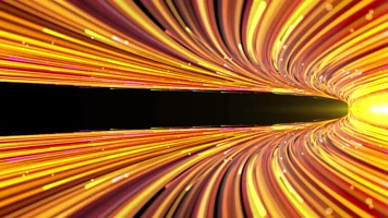 旋转粒子光线AE模版4K