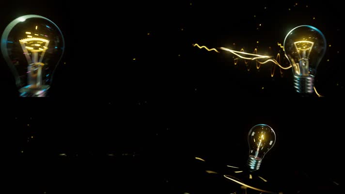 灯泡照明光线可叠加