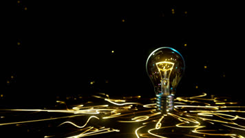 灯泡照明光线可叠加