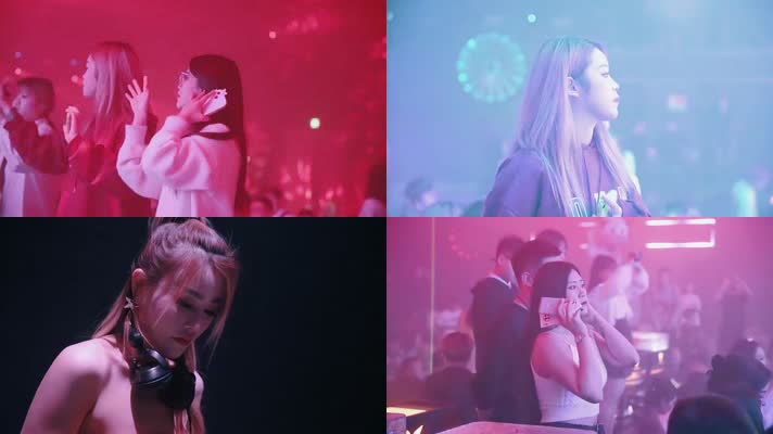 美女夜场酒吧蹦迪