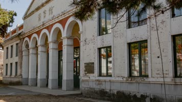 辽宁农业展览馆苏联援建时期废弃不可移动文