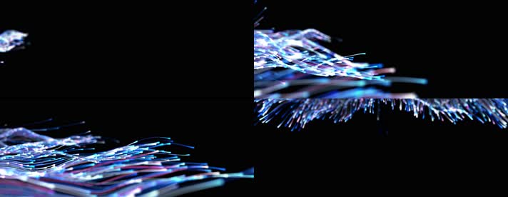 唯美粒子光线4K