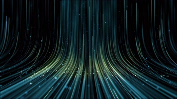 上升粒子线条背景