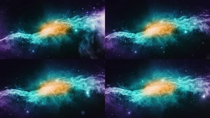 无缝循环星系探索通过外层空间走向发光的银